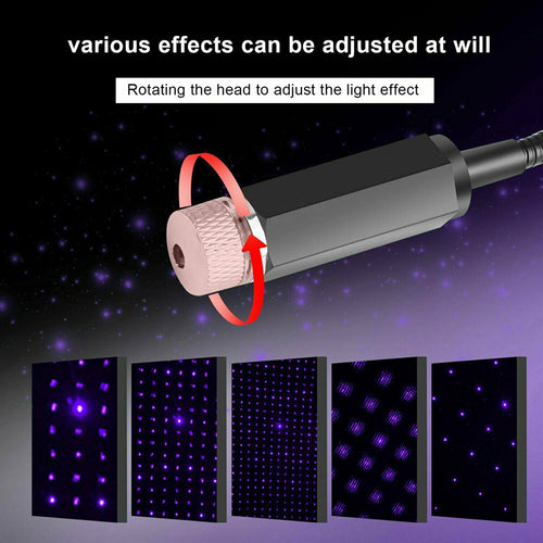 USB-Sternenhimmel-Atmosphärenlicht mit LED-Projektion
