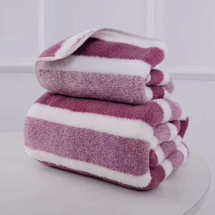 Korallenfleece Handtuch