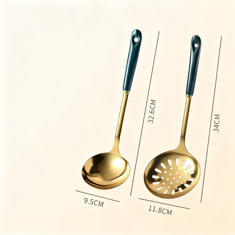 Kochbesteck-Set aus Edelstahl
