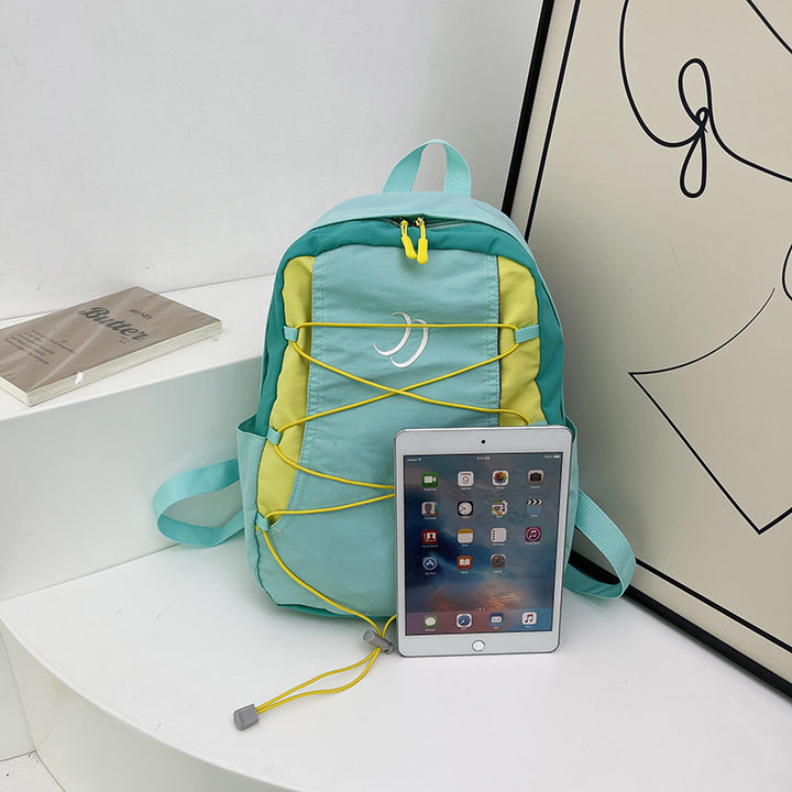 Nylon-Rucksack, 20–35 L, mit Buchstabenmuster