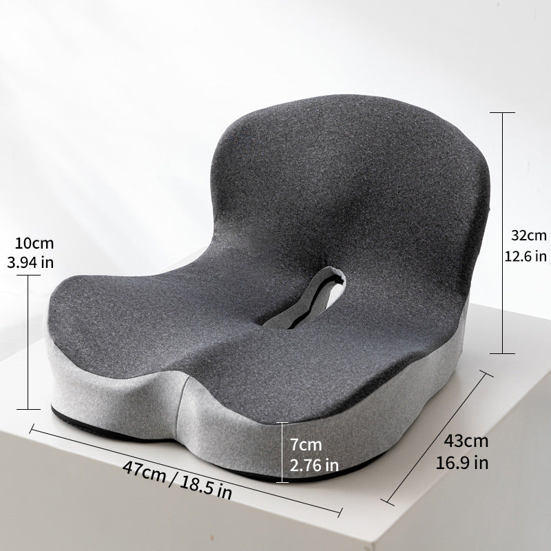 Sitzkissen mit Rückenlehne aus Memory-Schaum