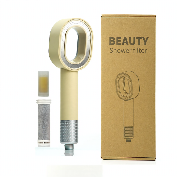 3-in-1 Duschkopf mit Massagefunktion, Kunststoff