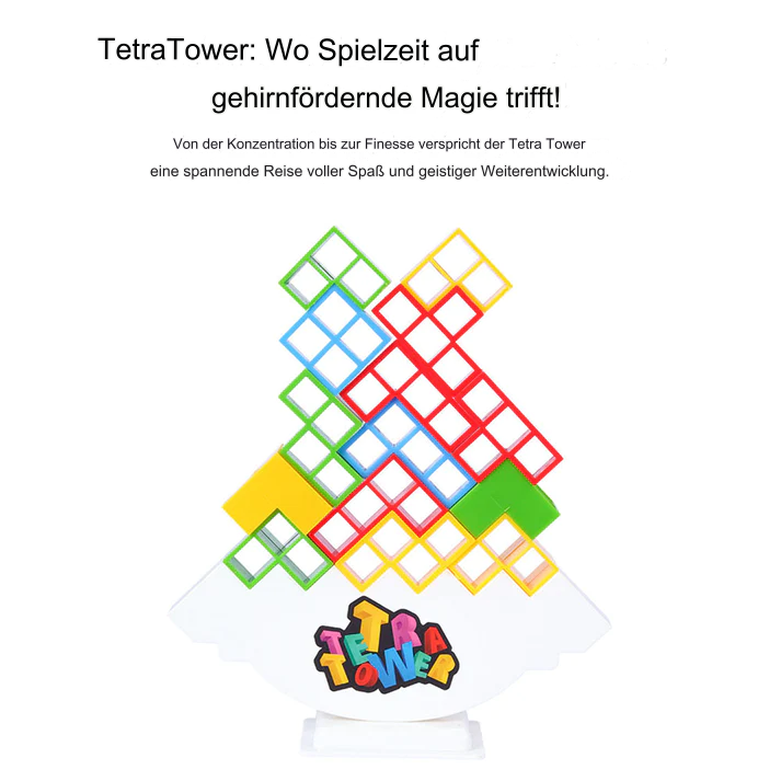 Tetra Tower Stacking Spiel | Karnz