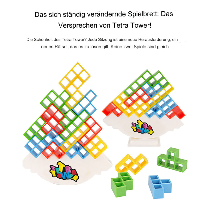 Tetra Tower Stacking Spiel | Karnz