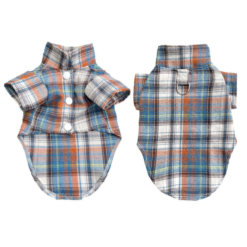 Haustier-Hemd mit Kragen, Polyester, zwei Beine