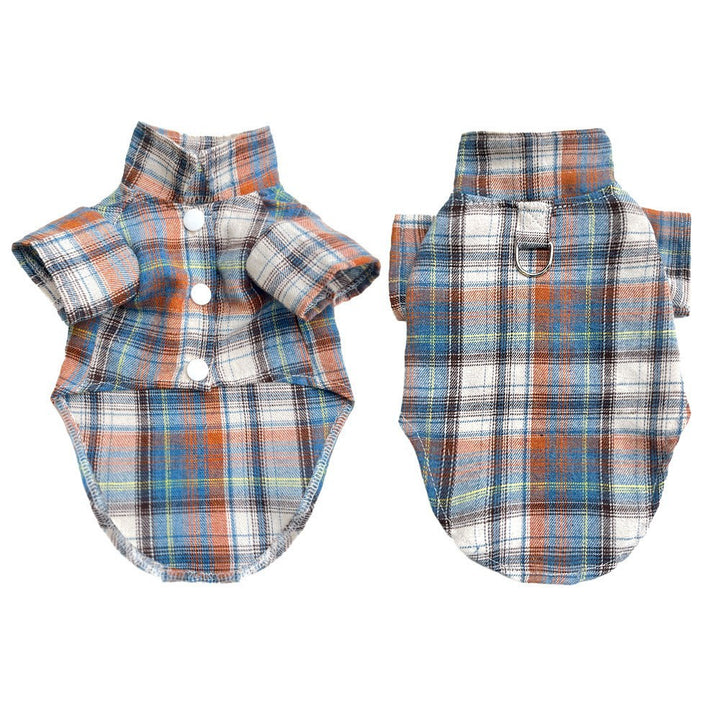 Haustier-Hemd mit Kragen, Polyester, zwei Beine