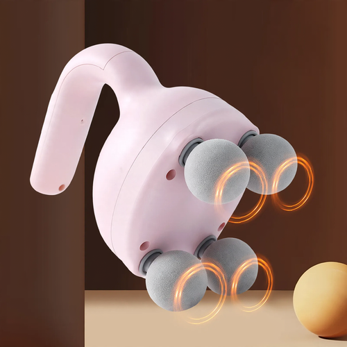 Mini-Vibrationsmassager HY-mini2025 mit vier Köpfen
