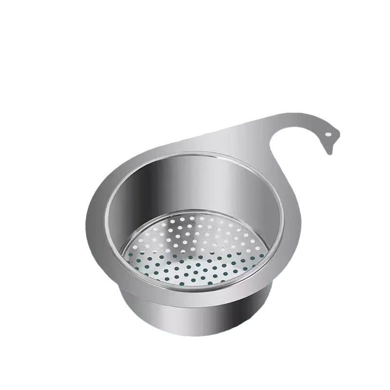 Edelstahl-Abtropfkorb für die Spüle, hängbar