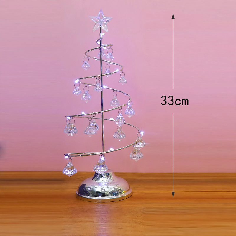 Kristallbaum-Nachtlicht mit LED