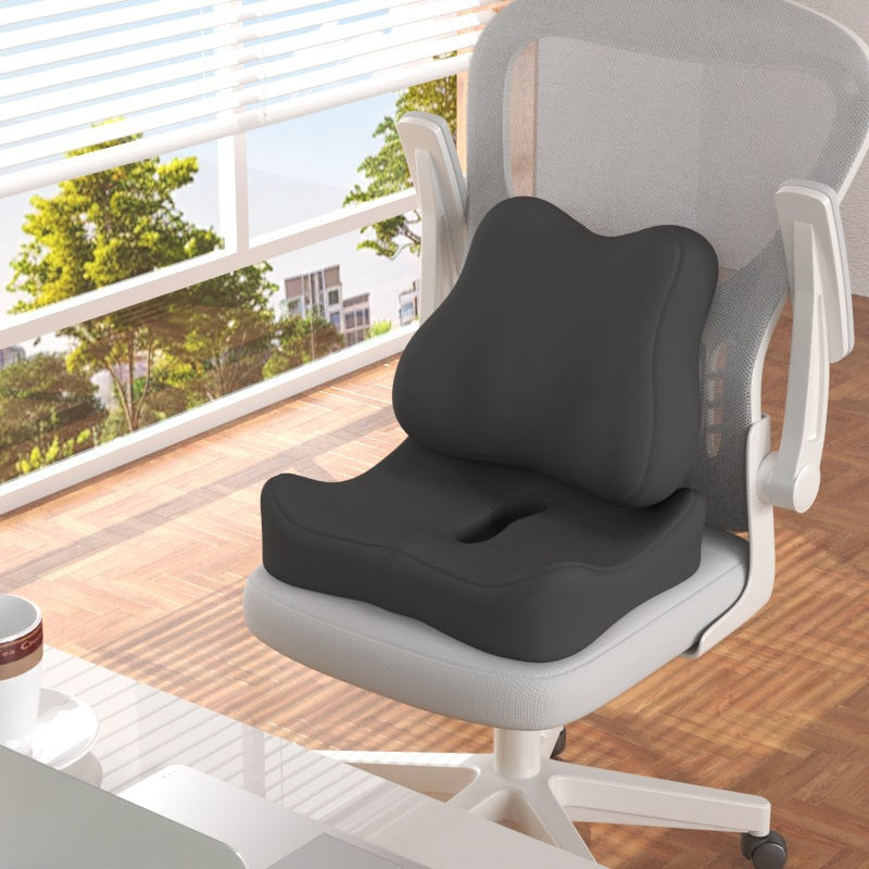 Sitzkissen mit Lendenstütze, Memory-Foam