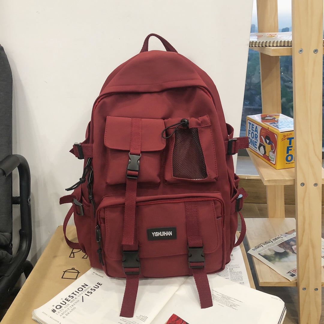 Nylon-Rucksack, atmungsaktiv und wasserfest