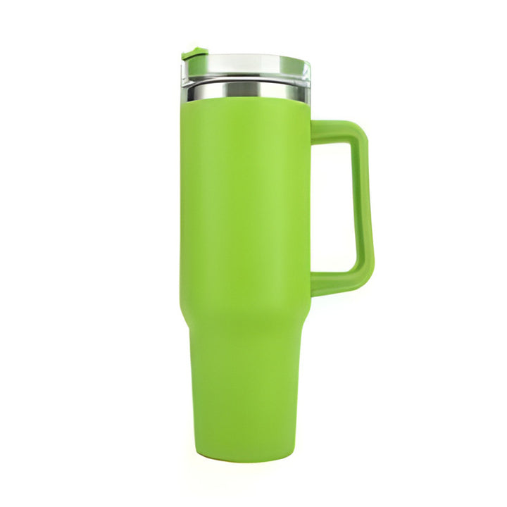 Isolierbecher 40oz mit Strohhalm und Henkel