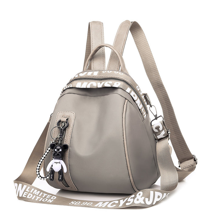 Baumwoll-Rucksack für Damen, vielseitig, Streetwear-Stil