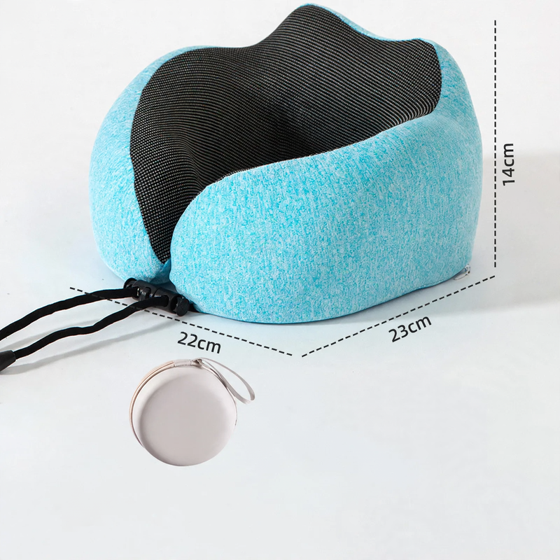 Memory-Foam-Nackenkissen für Reisen und Alltag