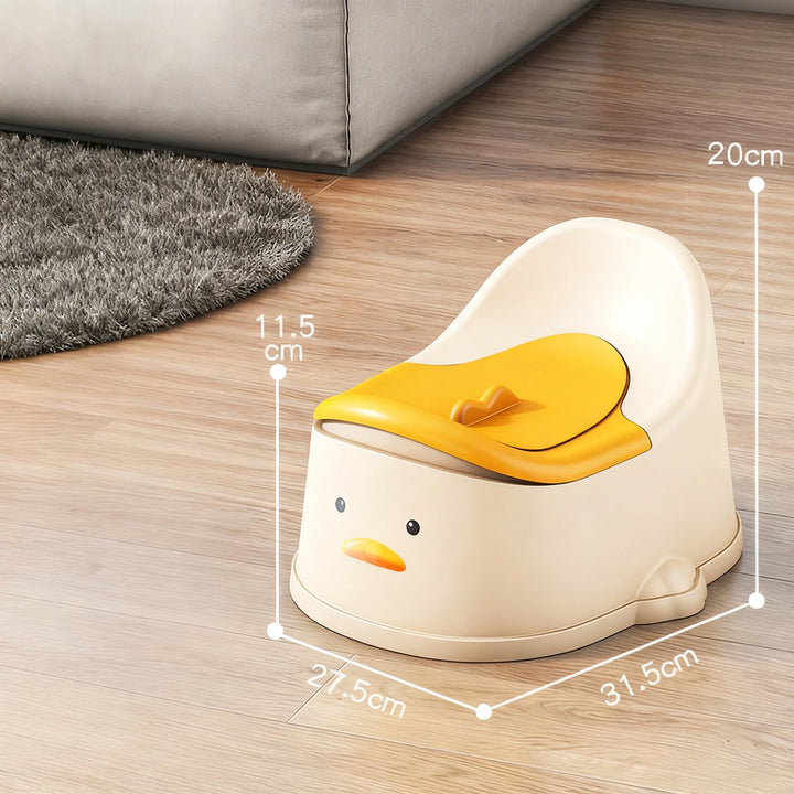 Kindersitz mit Rückenlehne für die Toilette