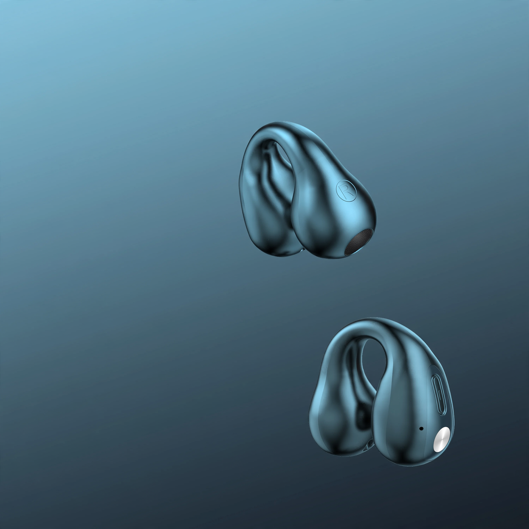 Knochenleitung-Ohrhörer, Clip-On, Bluetooth