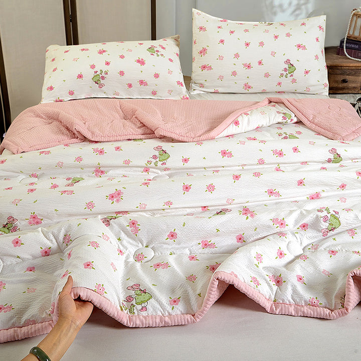 Steppdecke aus Polyester, maschinenwaschbar