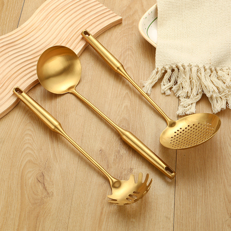 Kochbesteck-Set aus Edelstahl