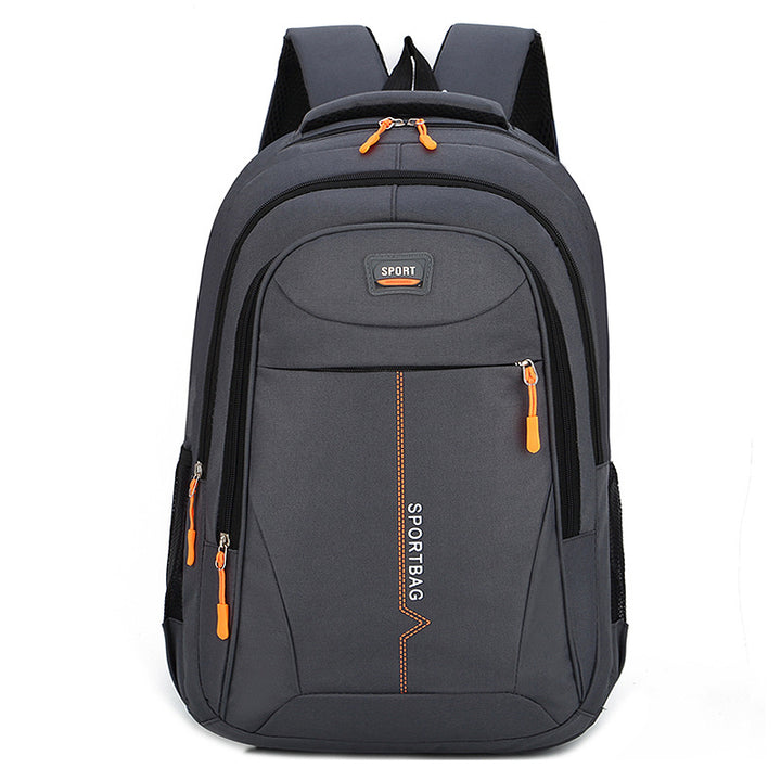 Rucksack mit Buchstaben-Druck, PVC, 20–35 L, wasserfest
