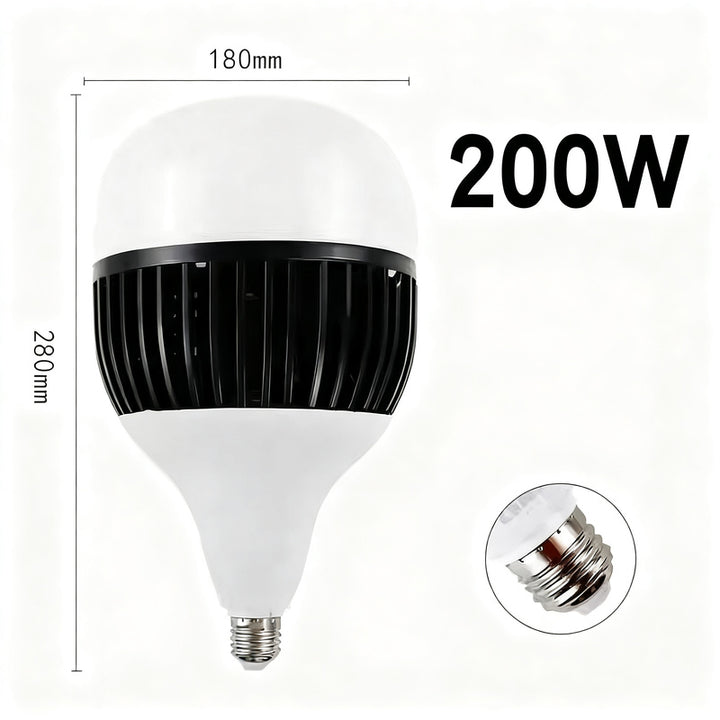 LED-Kugelleuchte E27, 50–200 W