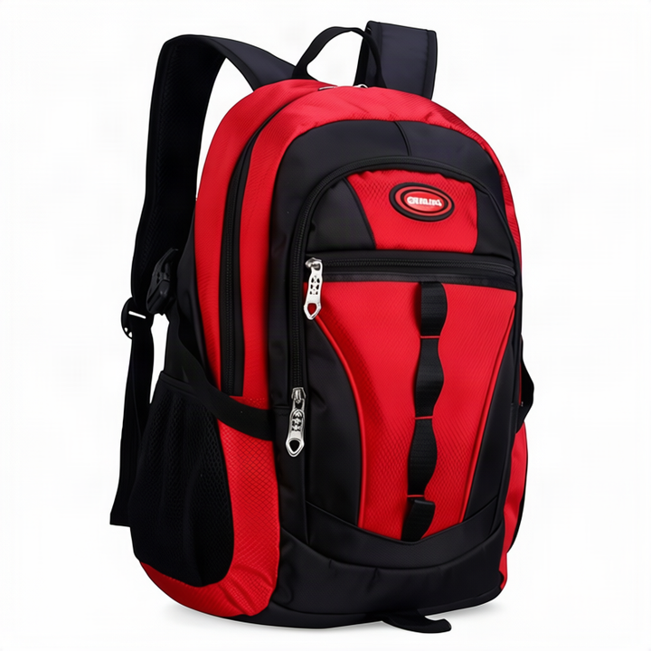 Schülerrucksack, Polyester, Streifenmuster
