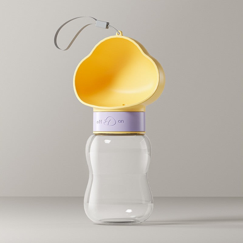 Wasser- und Futternapf für Haustiere, 2-in-1