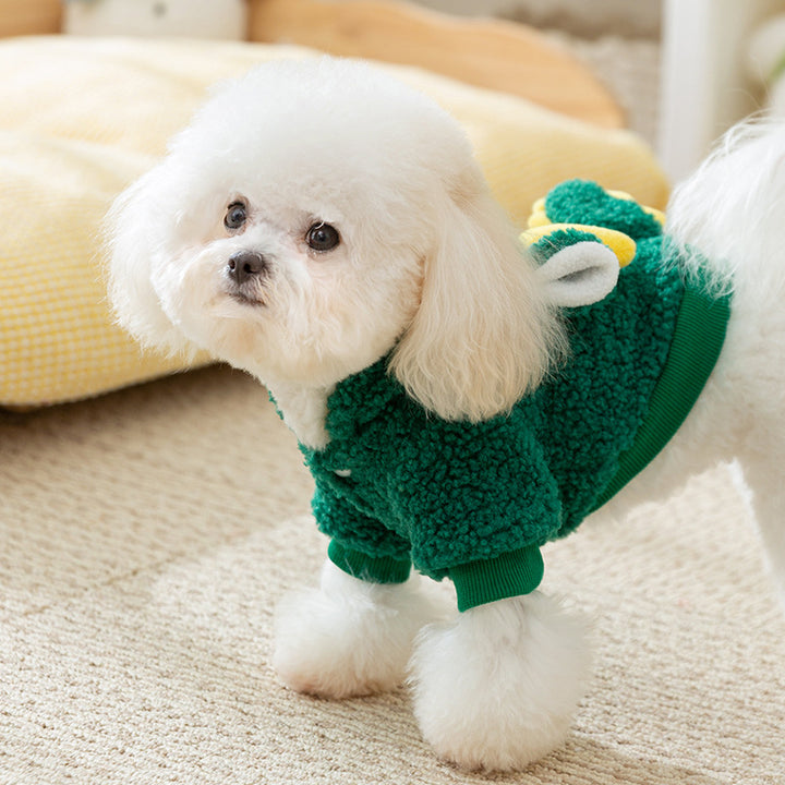 Hundepullover mit Kapuze, Fleece
