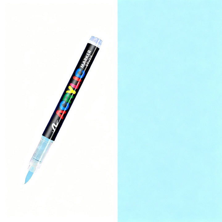 Acrylmarker-Set, 12–168 Farben, direkt befüllt
