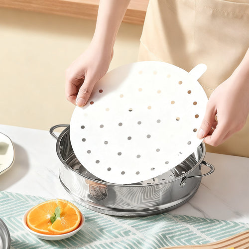 Backpapier für Dampfgarer und Bambuskörbchen