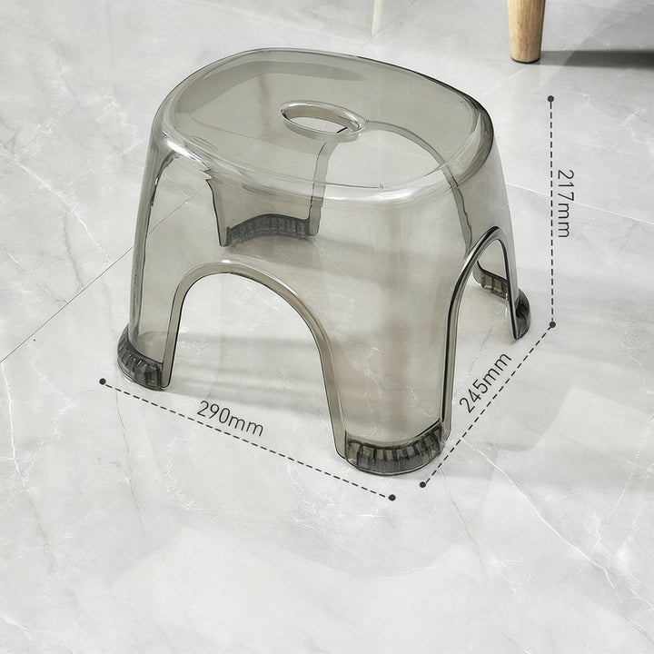 Kunststoff-Hocker, quadratisch, robust