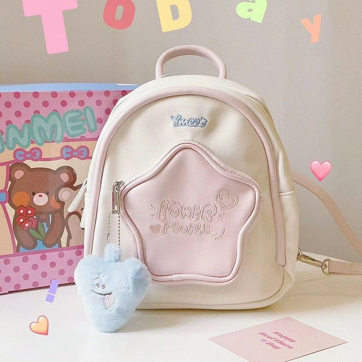 Mini-Rucksack mit Fünfsternen-Design