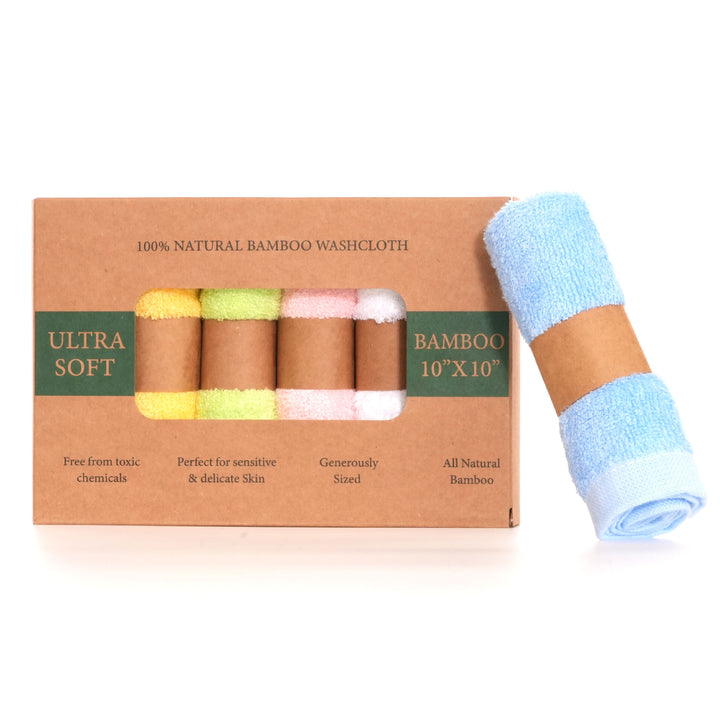 Bambusfaser-Handtücher, 6er-Set, saugfähig