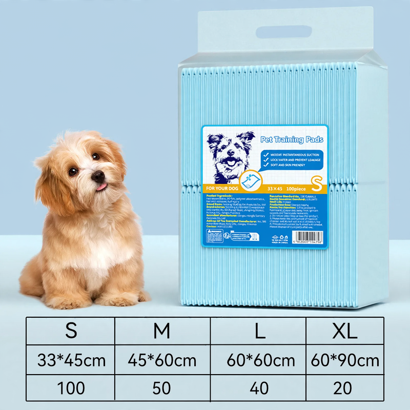 Hundetoilettenpads aus Vliesstoff