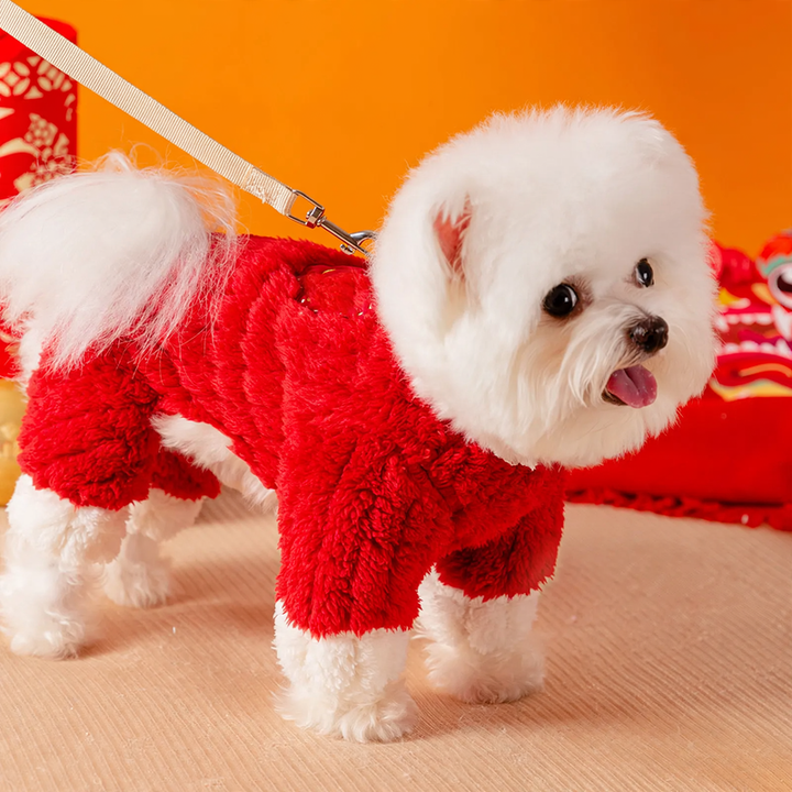 Vierbeiner-Fleecejacke für kleine Hunde