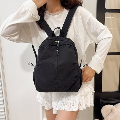 Rucksack aus Nylon, Schulstil, für Damen