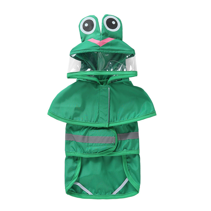 Hunderegenjacke mit Reflektoren, mehrere Designs