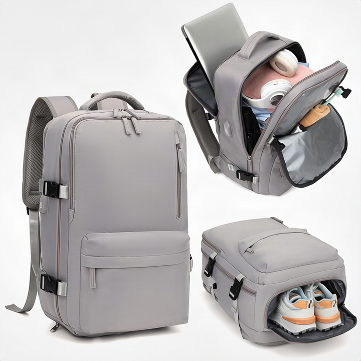 Wasserdichter Reiserucksack, 20–35 L, für Laptops