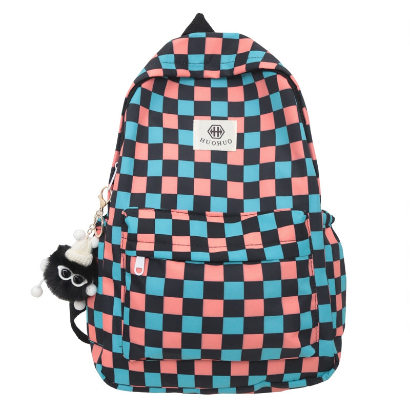 Rucksack mit Buchstabenmuster, 20–35 L