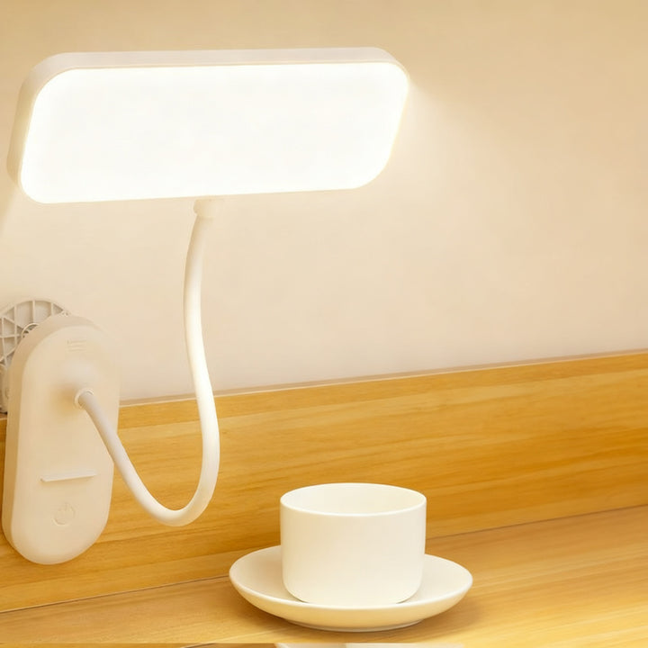 LED-Klemmleuchte für Schreibtisch und Bett