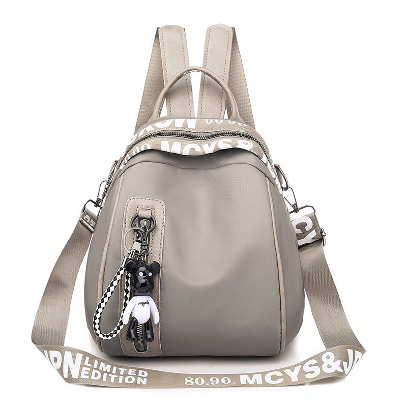 Baumwoll-Rucksack für Damen, vielseitig, Streetwear-Stil