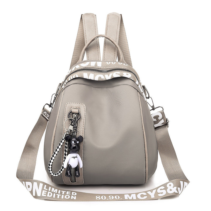 Baumwoll-Rucksack für Damen, vielseitig, Streetwear-Stil
