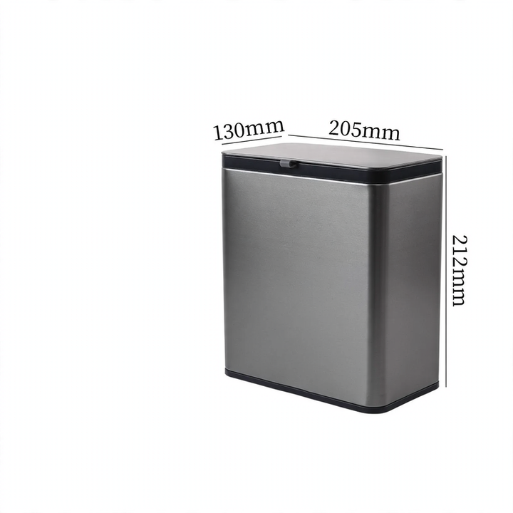 Sensor-Mülleimer 206, 13–17 L, quadratisch