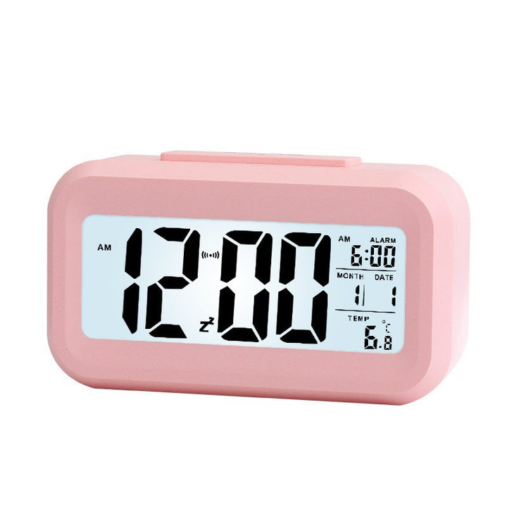 Digitale Wecker-Leuchte mit LED-Display