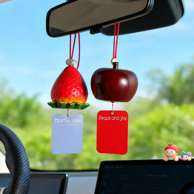 Autohänger mit Erdbeerduftstoff