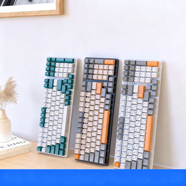 Mechanische Tastatur mit kyrillischem Layout