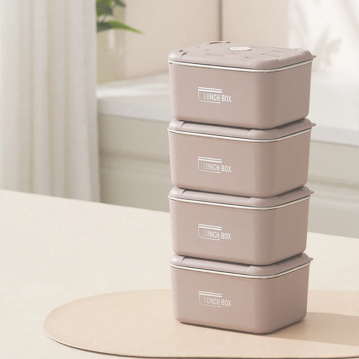 Edelstahl-Lunchbox, mehrschichtig, 501–800 ml