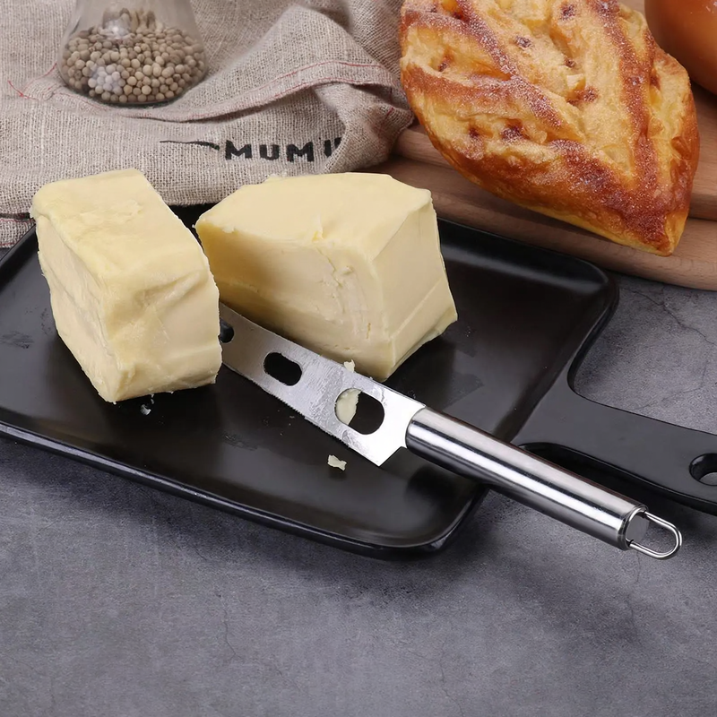 Pizzaschneider und Kuchenheber aus Edelstahl