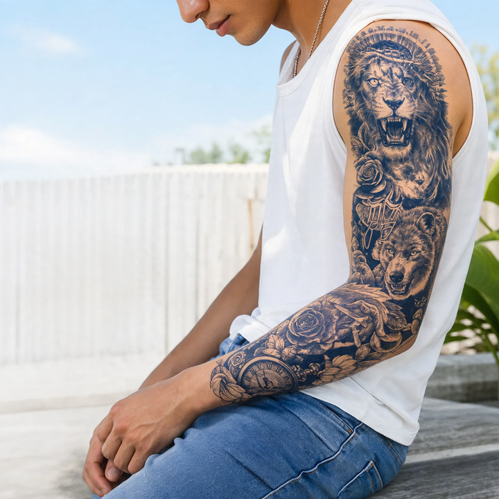Temporäre Tattoo-Aufkleber, verschiedene Motive