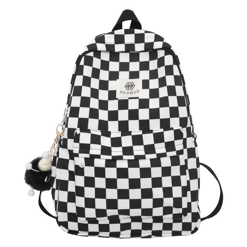 Rucksack mit Buchstabenmuster, 20–35 L