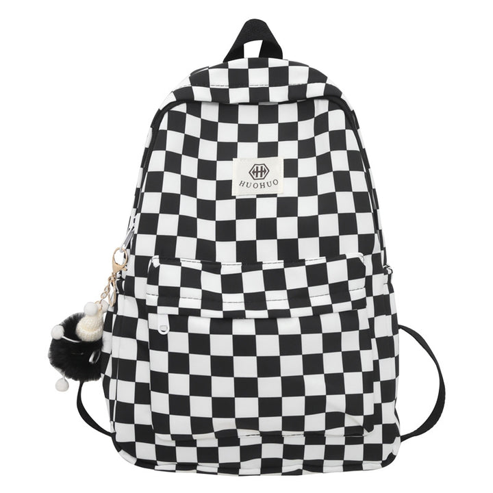 Rucksack mit Buchstabenmuster, 20–35 L